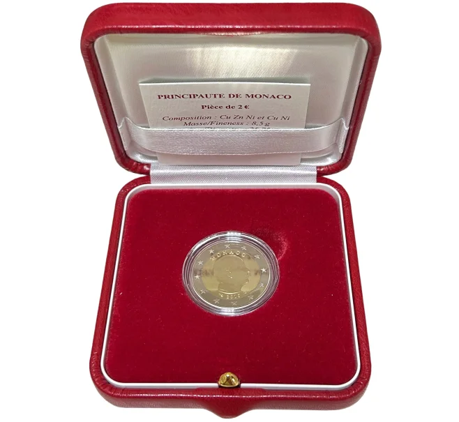 Монета 2 евро 2010 года Монако (Артикул M2-65358)