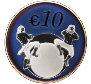 10 евро 2011 года Эстония «Вступление в Европейский Союз — будущее»