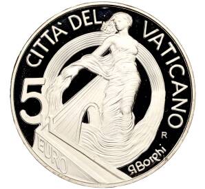 5 евро 2002 года Ватикан «Проект Мира и Единства» — Фото №2