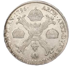 1 кроненталер 1796 года Австрийские Нидерланды