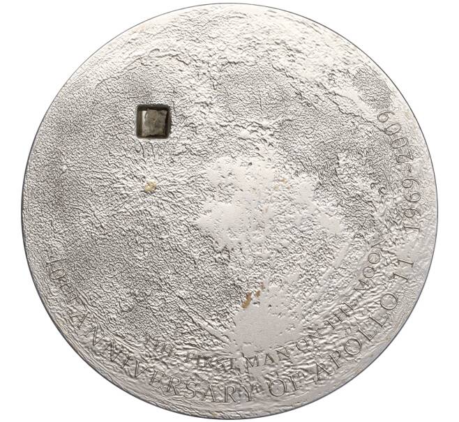 Монета 5 долларов 2009 года Острова Кука «40 лет высадке первого человека на Луну» (Артикул M2-65370)