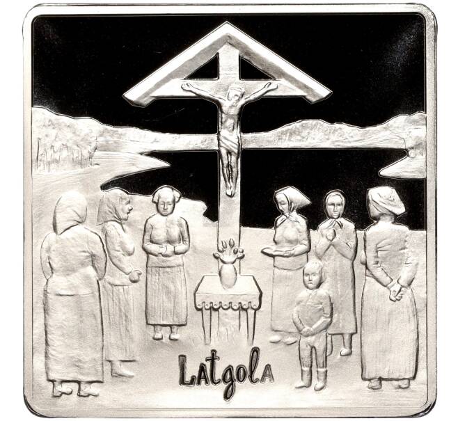 Монета 5 евро 2017 года Латвия «Латгальский конгресс» (Артикул: M2-65376) — Фото №2