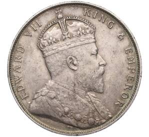 1 доллар 1907 года Стрейтс Сетлментс — Фото №2