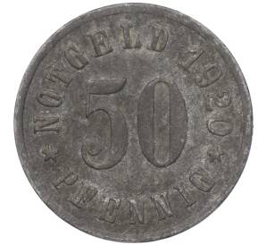 50 пфеннигов 1920 года Германия — город Аттендорн (Нотгельд) — Фото №2