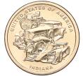 Монета 1 доллар 2023 года D США «Американские инновации — Автомобильная промышленность» (Артикул M2-65379)