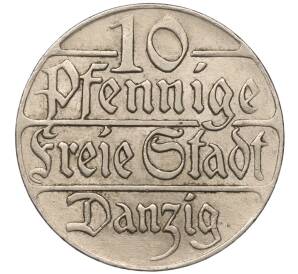 10 пфеннигов 1923 года Данциг — Фото №1