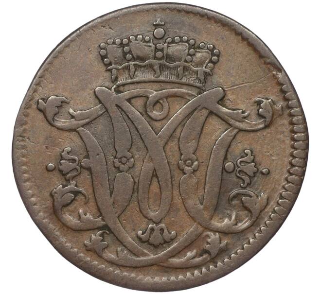 Монета 1/4 стюбера 1765 года Кельн (Артикул: K11-95072) — Фото №2