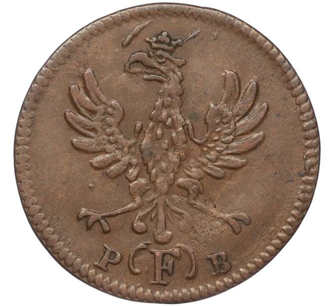 Монета 1 пфенниг 1786 года Франкфурт (Артикул: K11-95078) — Фото №2
