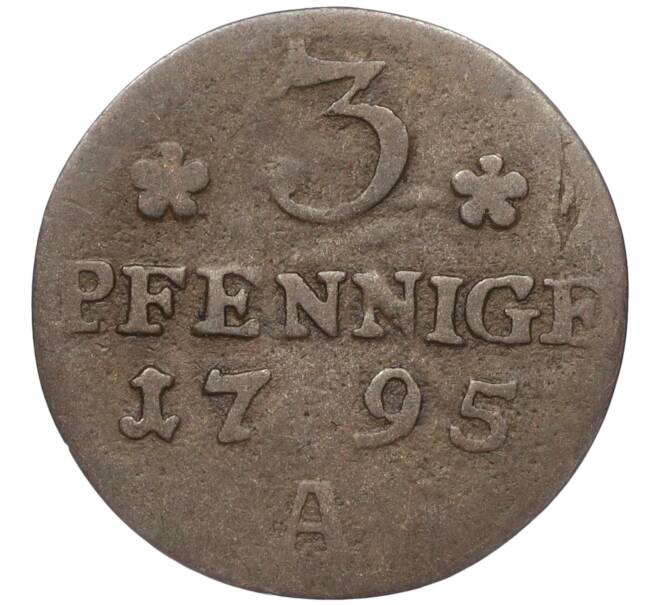 Монета 3 пфеннига 1795 года Пруссия (Артикул K11-95079)