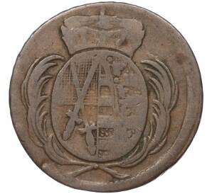 1 пфенниг 1782 года Саксония — Фото №2