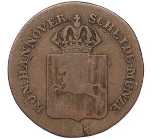 1 пфенниг 1835 года Ганновер — Фото №2