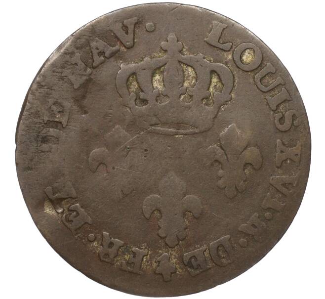 Монета 2 су 1789 года Французская Гвиана (Артикул K11-95092)