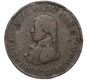 Токен 1/2 пенни 1811 года Великобритания