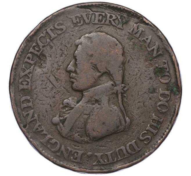 Монета Токен 1/2 пенни 1811 года Великобритания (Артикул K11-95106)