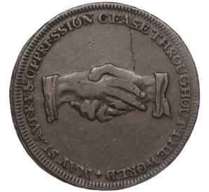 Токен 1/2 пенни Великобритания (Мидлсекс) — Фото №1