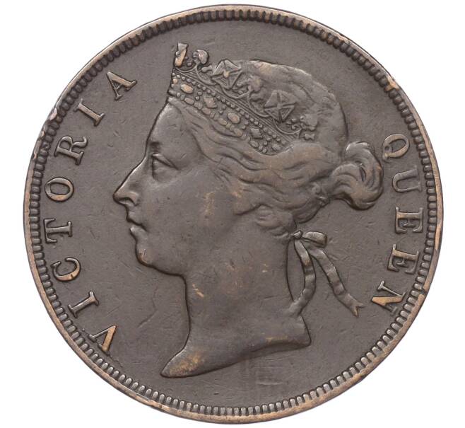 Монета 1 цент 1894 года Британский Гондурас (Артикул K11-95112)