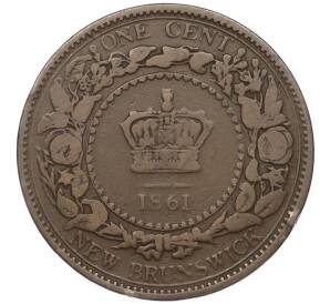 1 цент 1861 года Нью-Брансуик