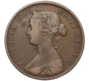 1 цент 1861 года Новая Шотландия — Фото №2