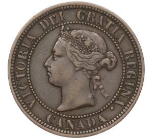 1 цент 1881 года Канада — Фото №2