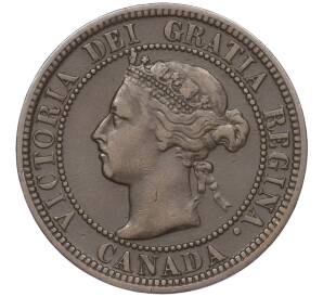 1 цент 1900 года Канада — Фото №2