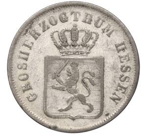 6 крейцеров 1845 года Гессен-Дармштадт — Фото №2