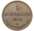 Монета 1 шварен 1858 года Ольденбург (Артикул K11-95168)