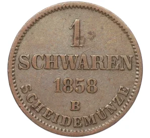 1 шварен 1858 года Ольденбург