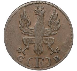 1 геллер 1821 года Франкфурт — Фото №2