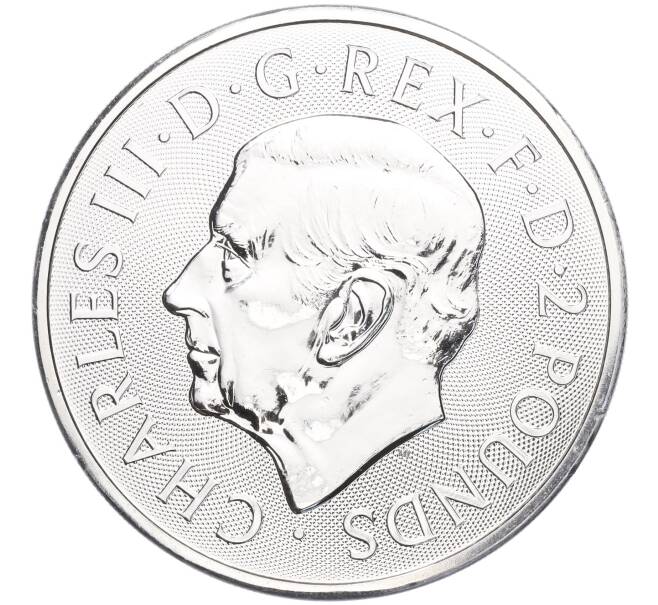 Монета 2 фунта 2023 года Великобритания «Легенда о Короле Артуре — Мэрлин» (Артикул M2-65389)