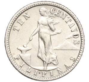 10 сентаво 1945 года D Филиппины (Администрация США) — Фото №1