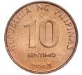 Монета 10 сентимо 1997 года Филиппины (Артикул K11-95341)