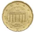 Монета 20 евроцентов 2002 года D Германия (Артикул K11-95421)
