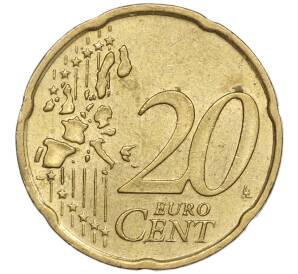 20 евроцентов 2002 года D Германия