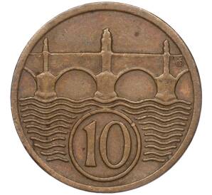 10 геллеров 1930 года Чехословакия — Фото №1