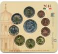 Годовой набор монет евро 2014 года Италия (Артикул M3-1160)