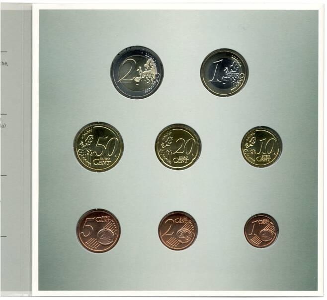 Годовой набор монет евро 2011 года Австрия (Артикул M3-1170)