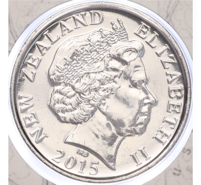 Монета 50 центов 2015 года Новая Зеландия «Дух АНЗАК» (в буклете) (Артикул M2-65467)