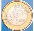 Монета 5 евро 2006 года Финляндия «Председательство Финляндии в ЕС» (в буклете) (Артикул: M2-65469)