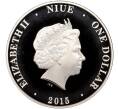 Монета 1 доллар 2015 года Ниуэ «100 лет Первой Мировой войне — Высадка в Галлиполи» (в буклете) (Артикул M2-65470)