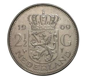 2 1/2 гульдена 1969 года — Фото №1