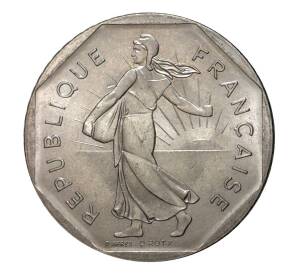 2 франка 1979 года — Фото №2