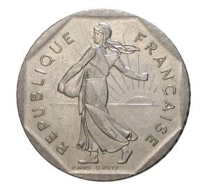 2 франка 1980 года — Фото №2