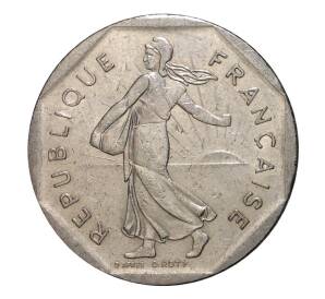 2 франка 1982 года — Фото №2