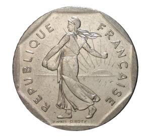 2 франка 1983 года — Фото №2