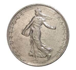 1 франк 1966 года — Фото №2