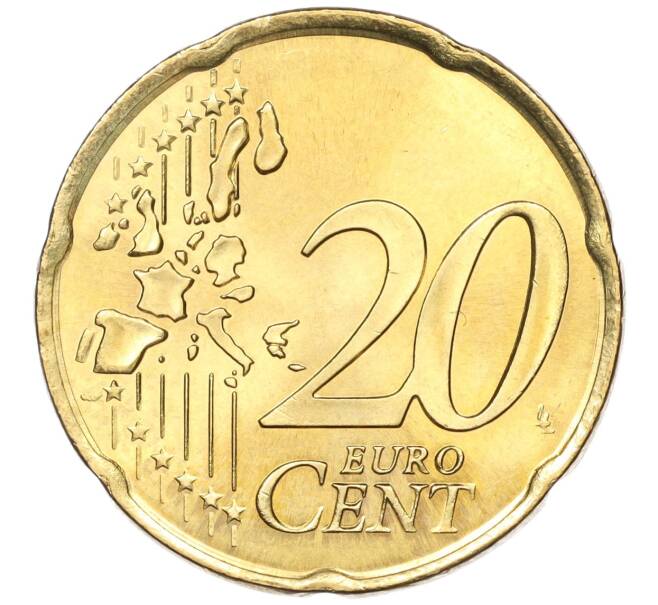 Монета 20 евроцентов 2003 года Монако (Артикул: M2-65482) — Фото №2