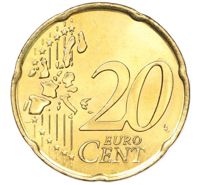 Монета 20 евроцентов 2003 года Монако (Артикул: M2-65484) — Фото №2