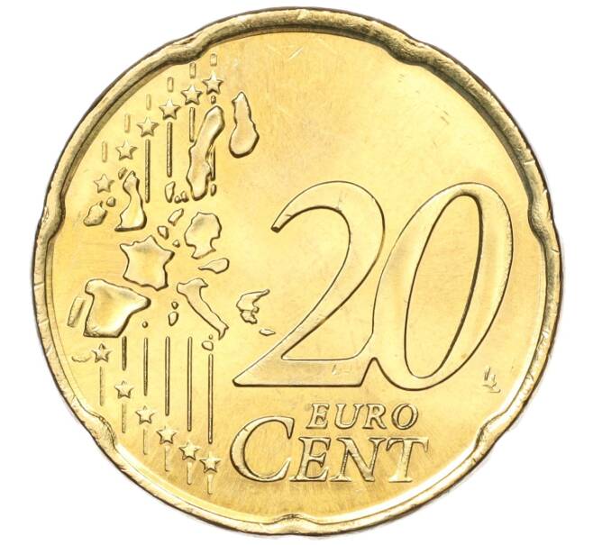 Монета 20 евроцентов 2003 года Монако (Артикул: M2-65486) — Фото №2