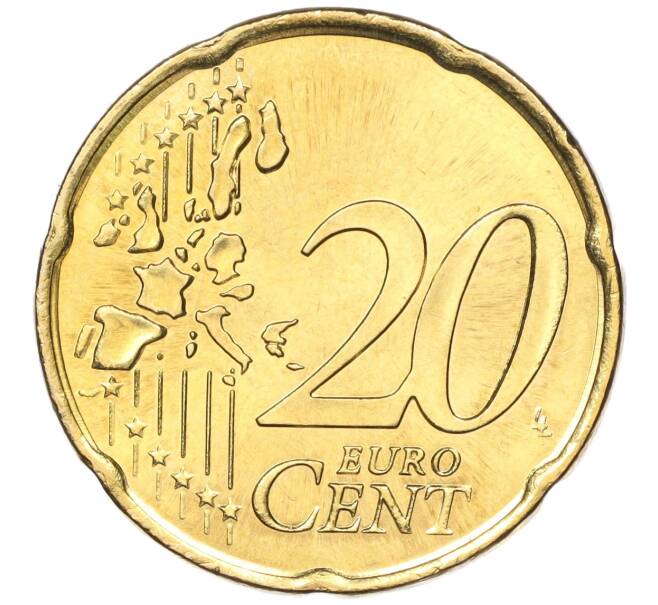 Монета 20 евроцентов 2003 года Монако (Артикул: M2-65490) — Фото №2