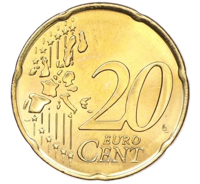 Монета 20 евроцентов 2003 года Монако (Артикул: M2-65495) — Фото №2